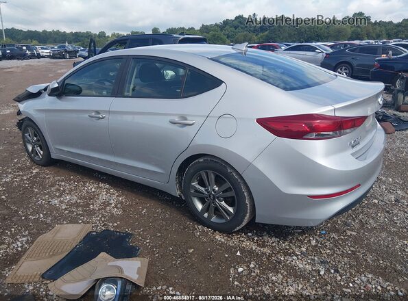 5NPD84LF3JH372664 2018 HYUNDAI ELANTRA Silver Հետևի ձախ