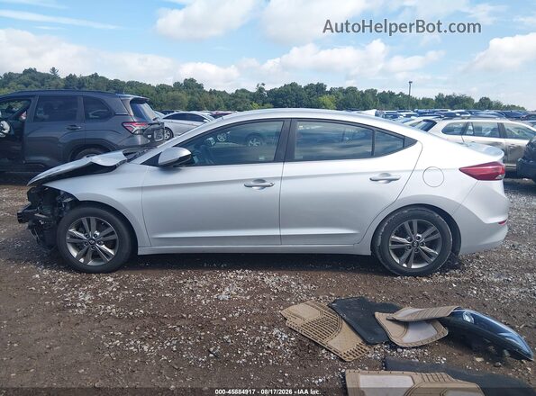 5NPD84LF3JH372664 2018 HYUNDAI ELANTRA Silver Սալոնի 360 աստիճան տեսք