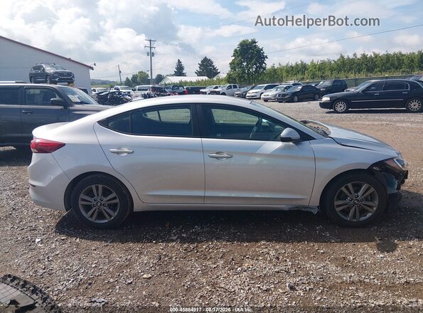 5NPD84LF3JH372664 2018 HYUNDAI ELANTRA Silver Սալոնի հետևի տեսք
