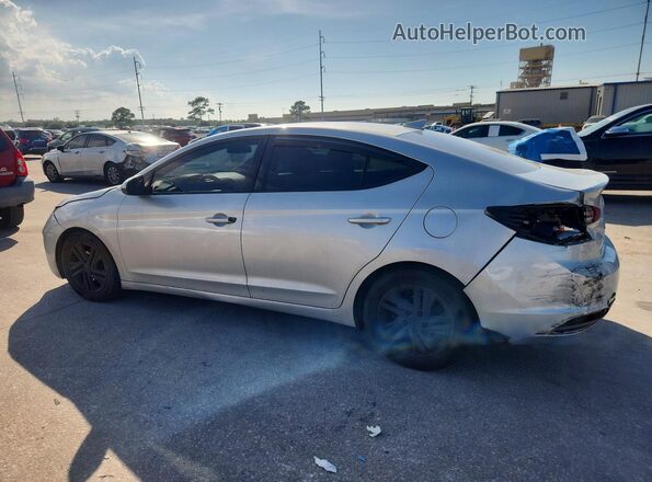 5NPD84LF3KH419337 2019 HYUNDAI ELANTRA Silver Задня ліва чверть