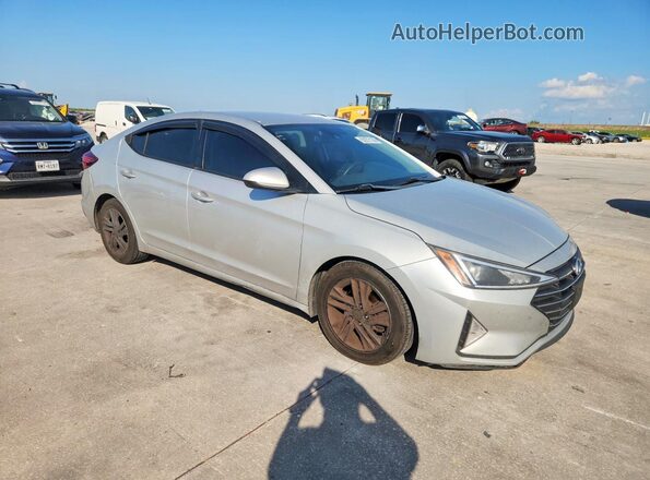 5NPD84LF3KH419337 2019 HYUNDAI ELANTRA Silver Передня права чверть
