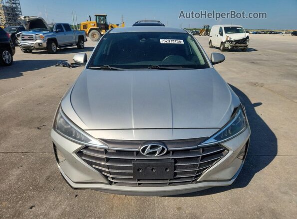 5NPD84LF3KH419337 2019 HYUNDAI ELANTRA Silver Вид спереду