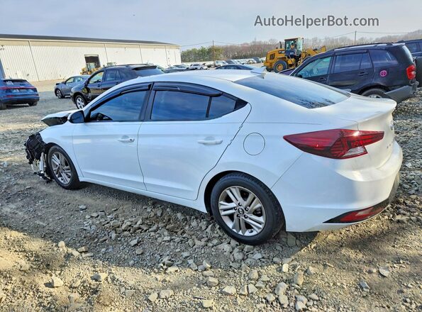 5NPD84LF3KH421041 2019 HYUNDAI ELANTRA White უკანა მარცხენა