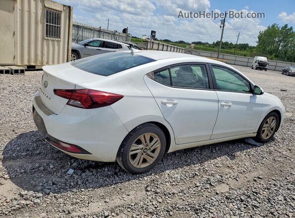 5NPD84LF3KH450376 2019 HYUNDAI ELANTRA White Հետևի աջ