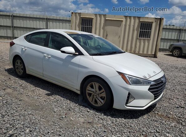 5NPD84LF3KH450376 2019 HYUNDAI ELANTRA White Առջևի աջ