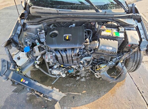 5NPD84LF3KH480154 2019 HYUNDAI ELANTRA Gray Вид задньої частини салону
