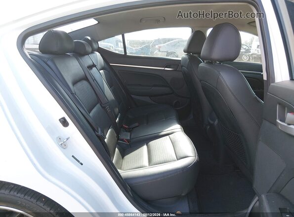 5NPD84LF3KH496693 2019 HYUNDAI ELANTRA White Вид наклейки з VIN-кодом