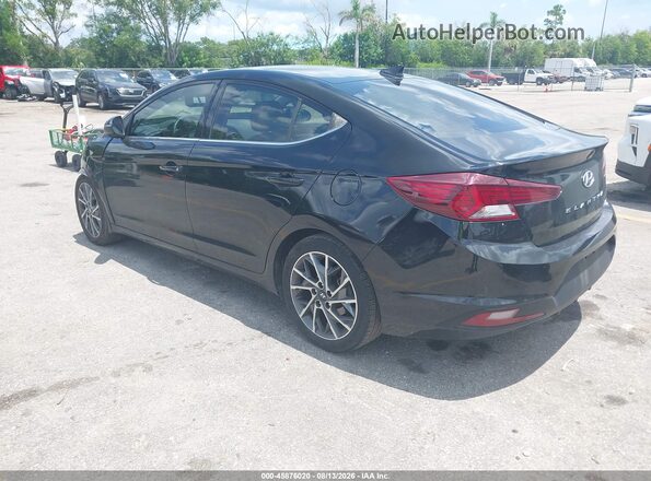 5NPD84LF3LH518340 2020 HYUNDAI ELANTRA Черный Задняя левая четверть