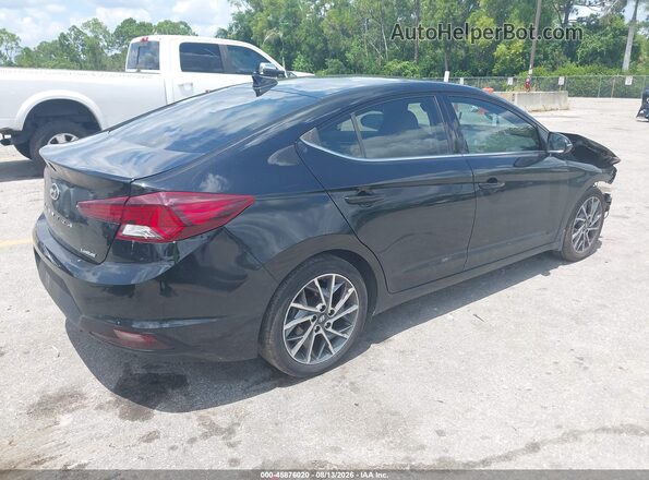 5NPD84LF3LH518340 2020 HYUNDAI ELANTRA Черный Задняя правая четверть