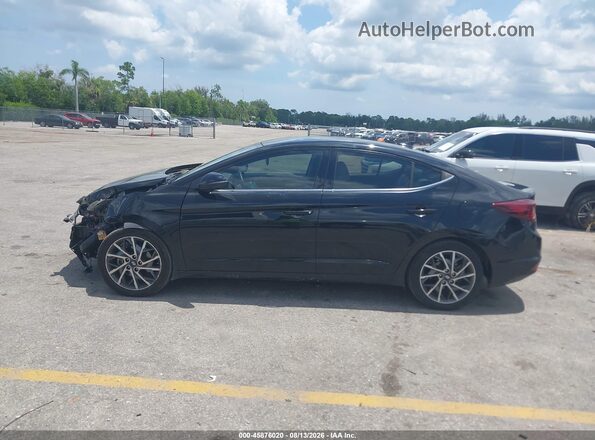 5NPD84LF3LH518340 2020 HYUNDAI ELANTRA Черный Панорамный вид салона 360°