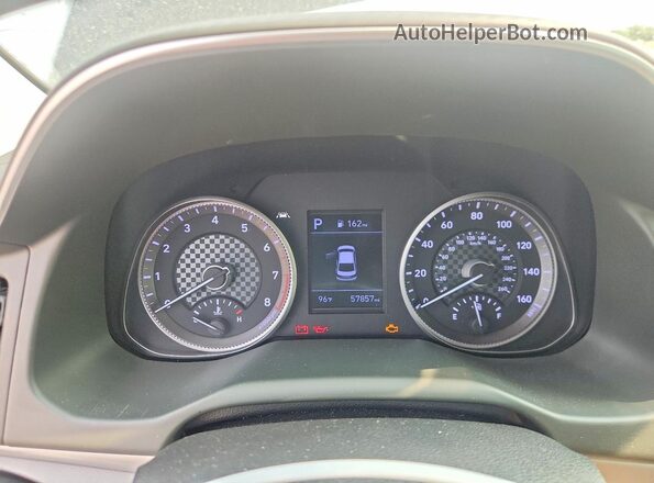 5NPD84LF3LH518449 2020 HYUNDAI ELANTRA Black Vista del cuadro de instrumentos