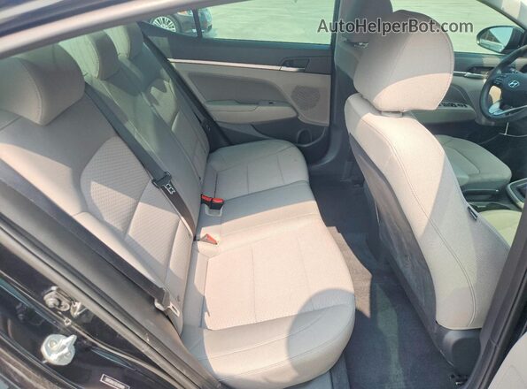 5NPD84LF3LH518449 2020 HYUNDAI ELANTRA Black Vista de los asientos traseros