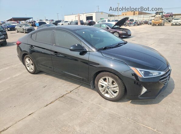 5NPD84LF3LH518449 2020 HYUNDAI ELANTRA Black Delantero derecho