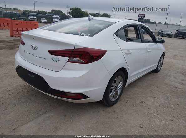 5NPD84LF3LH521416 2020 HYUNDAI ELANTRA White Հետևի աջ