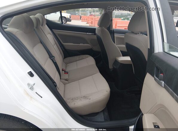 5NPD84LF3LH521416 2020 HYUNDAI ELANTRA White VIN կոդի պիտակի տեսք