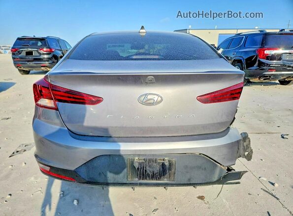 5NPD84LF3LH521769 2020 HYUNDAI ELANTRA Gray Հետևի տեսք