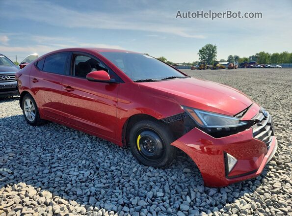 5NPD84LF3LH536613 2020 HYUNDAI ELANTRA Red Front right