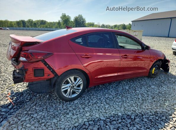 5NPD84LF3LH536613 2020 HYUNDAI ELANTRA Red Rear right