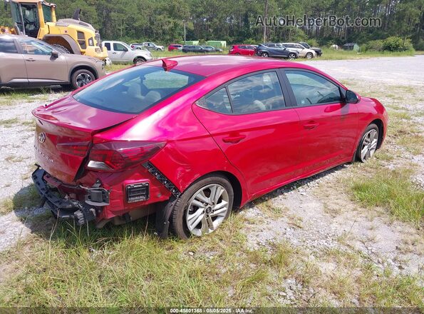 5NPD84LF3LH543335 2020 HYUNDAI ELANTRA Red Trasero derecho