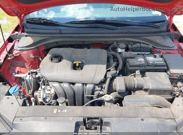 5NPD84LF3LH543335 2020 HYUNDAI ELANTRA Red Vista trasera