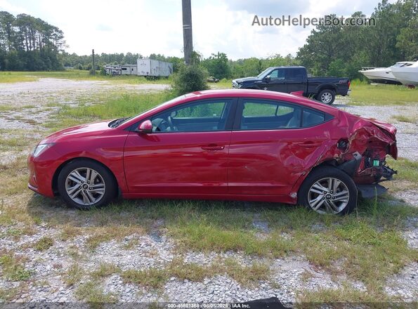 5NPD84LF3LH543335 2020 HYUNDAI ELANTRA Red Vista interior de 360 grados