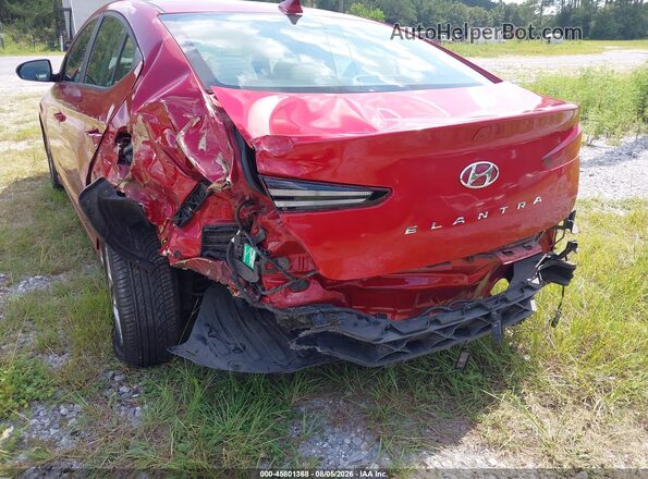 5NPD84LF3LH543335 2020 HYUNDAI ELANTRA Red Vista frontal