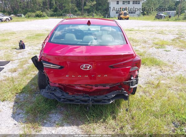 5NPD84LF3LH543335 2020 HYUNDAI ELANTRA Red 