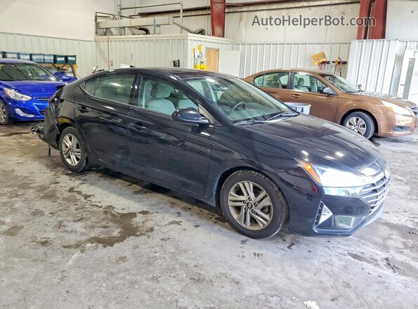 5NPD84LF3LH546204 2020 HYUNDAI ELANTRA Black Delantero derecho