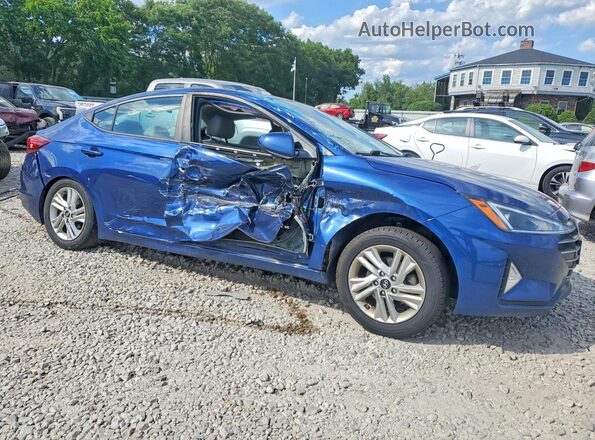 5NPD84LF3LH574696 2020 HYUNDAI ELANTRA Blue Front right