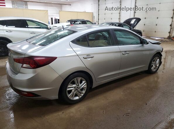 5NPD84LF3LH581096 2020 HYUNDAI ELANTRA Silver Rear right