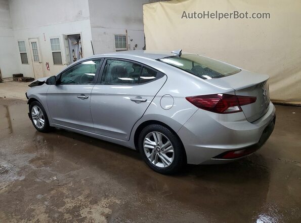 5NPD84LF3LH581096 2020 HYUNDAI ELANTRA Silver Rear left
