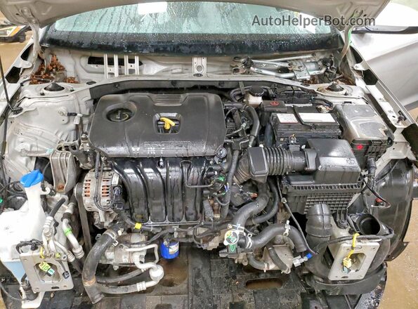5NPD84LF3LH581096 2020 HYUNDAI ELANTRA Silver Rear interior view