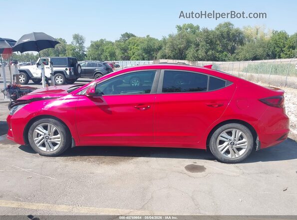 5NPD84LF3LH588453 2020 HYUNDAI ELANTRA Red 360 interior view