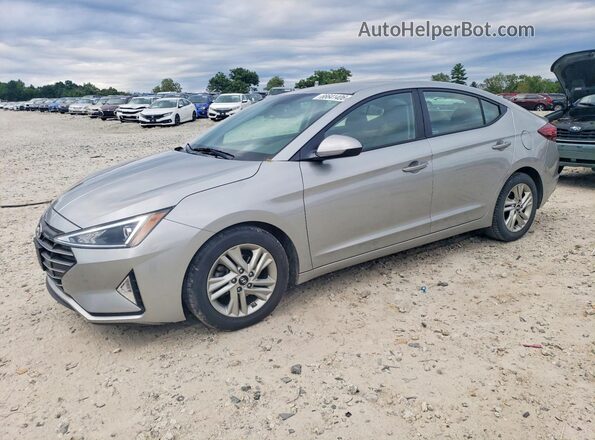 5NPD84LF3LH597718 2020 HYUNDAI ELANTRA Серебряный Задняя левая четверть