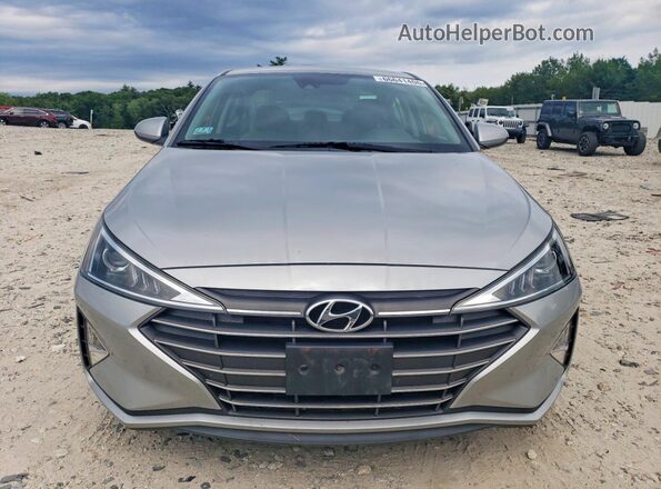5NPD84LF3LH597718 2020 HYUNDAI ELANTRA Серебряный Вид сзади