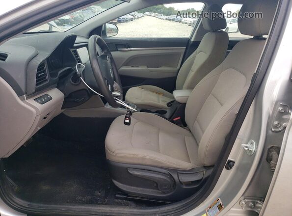 5NPD84LF3LH597718 2020 HYUNDAI ELANTRA Серебряный Вид панели приборов
