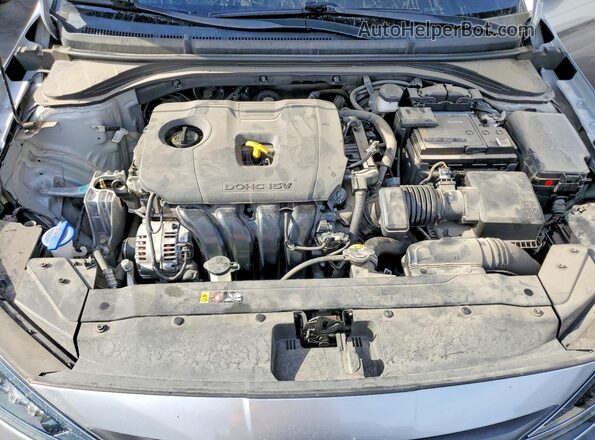 5NPD84LF3LH600441 2020 HYUNDAI ELANTRA Silver Widok wnętrza z tyłu