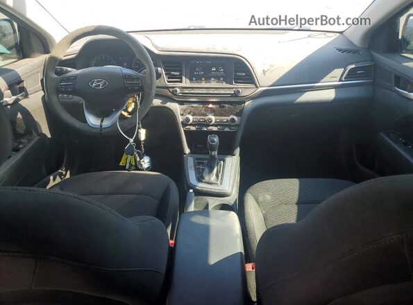 5NPD84LF3LH600441 2020 HYUNDAI ELANTRA Silver Widok deski rozdzielczej