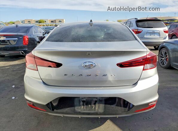5NPD84LF3LH600441 2020 HYUNDAI ELANTRA Silver Widok z tyłu
