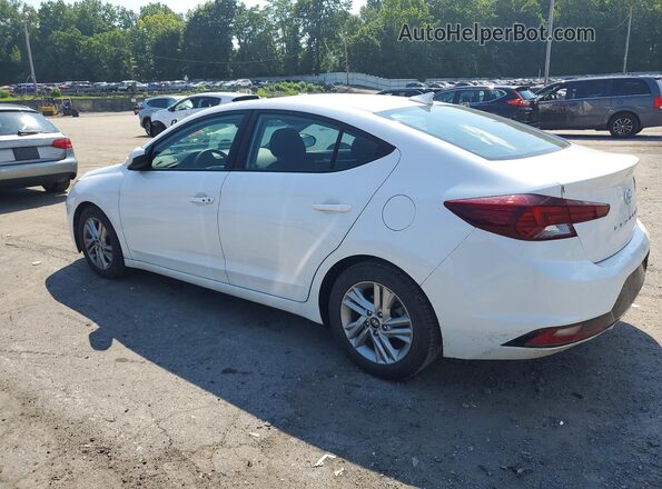 5NPD84LF3LH612198 2020 HYUNDAI ELANTRA White Trasero izquierdo