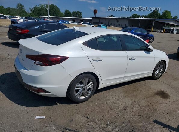 5NPD84LF3LH612198 2020 HYUNDAI ELANTRA White Trasero derecho