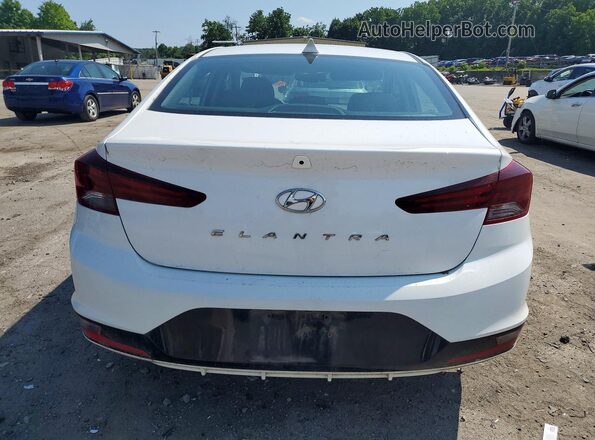5NPD84LF3LH612198 2020 HYUNDAI ELANTRA White Vista trasera