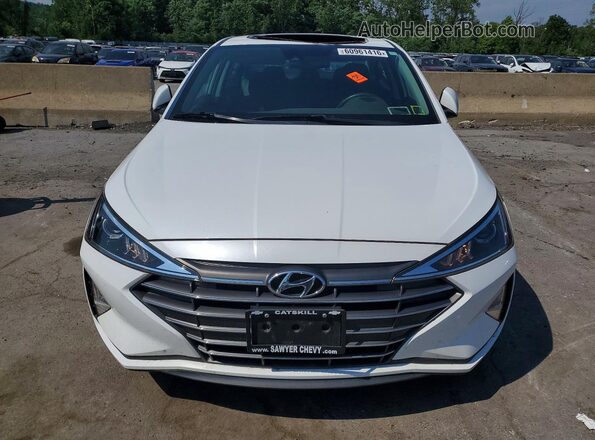 5NPD84LF3LH612198 2020 HYUNDAI ELANTRA White Vista frontal
