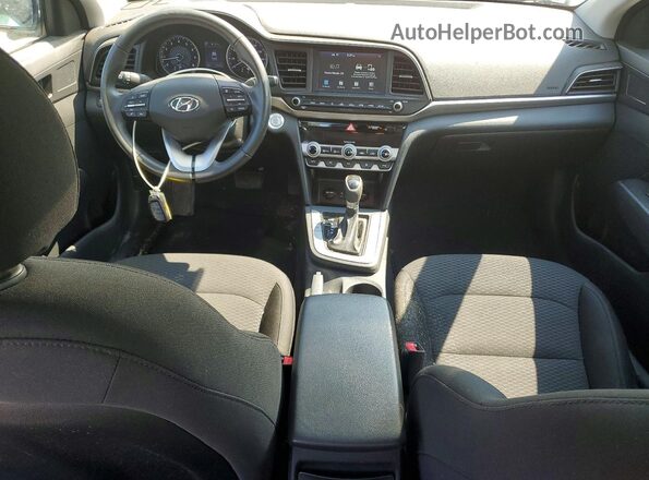 5NPD84LF3LH612198 2020 HYUNDAI ELANTRA White Vista del salpicadero