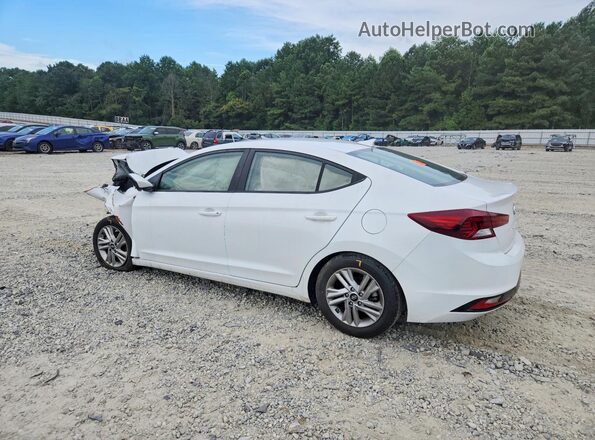 5NPD84LF3LH630233 2020 HYUNDAI ELANTRA White უკანა მარცხენა