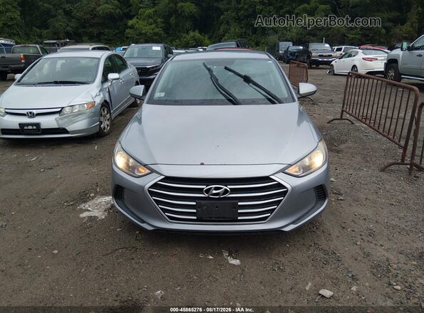 5NPD84LF4HH008585 2017 HYUNDAI ELANTRA Gray Instrument cluster view