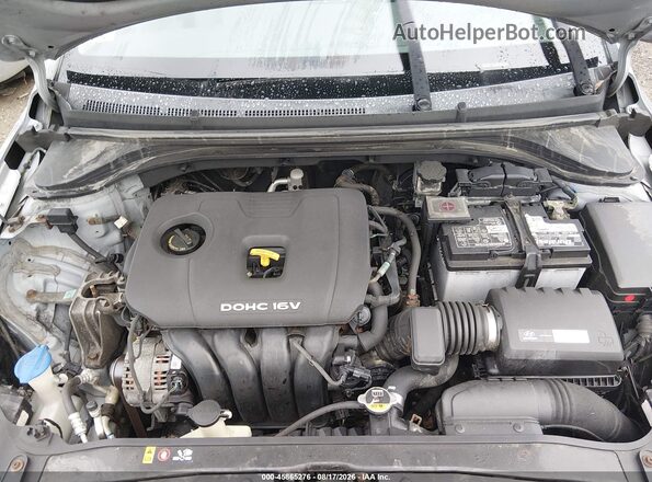5NPD84LF4HH008585 2017 HYUNDAI ELANTRA Gray Rear view