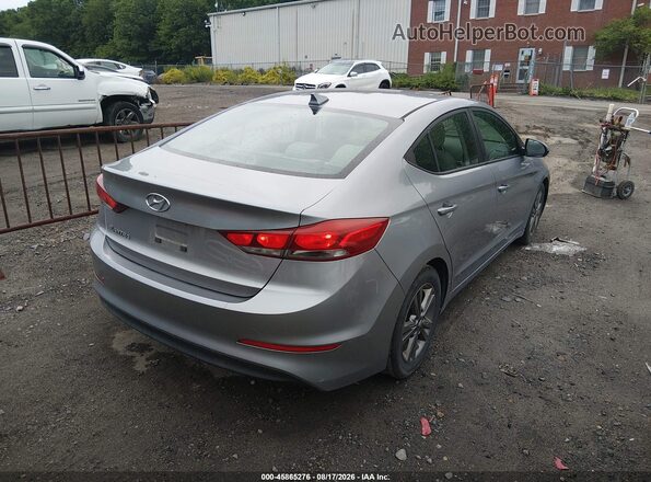 5NPD84LF4HH008585 2017 HYUNDAI ELANTRA Gray Rear right