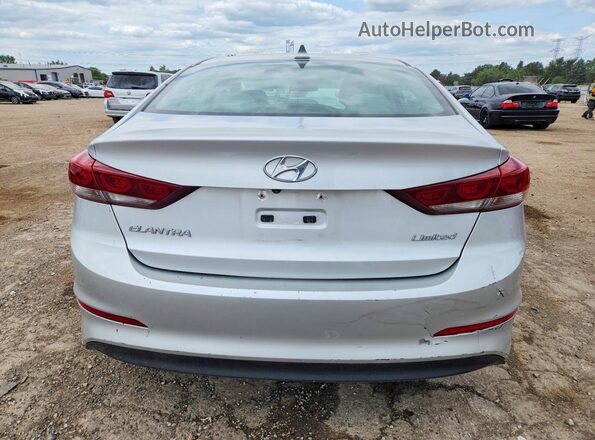 5NPD84LF4HH009901 2017 HYUNDAI ELANTRA White Հետևի տեսք