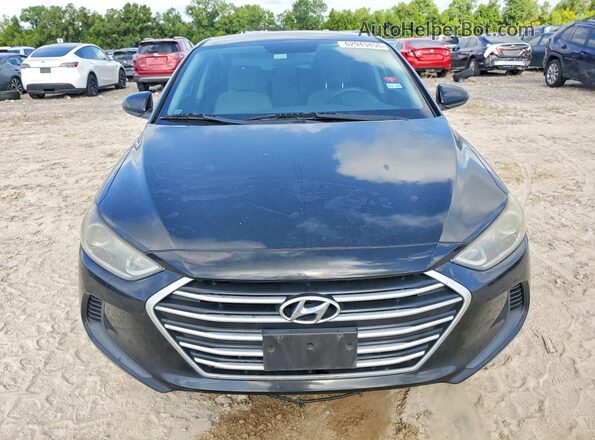 5NPD84LF4HH011759 2017 HYUNDAI ELANTRA Black Vista frontal